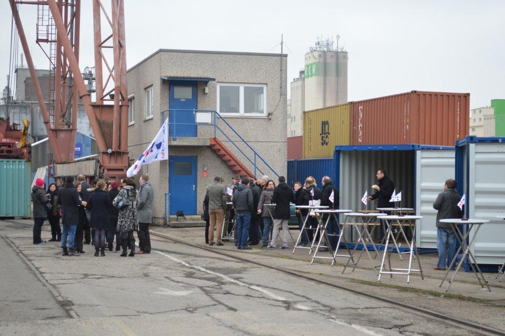 First arrival of the Black Forest Express in Kehl on 01.03.2013