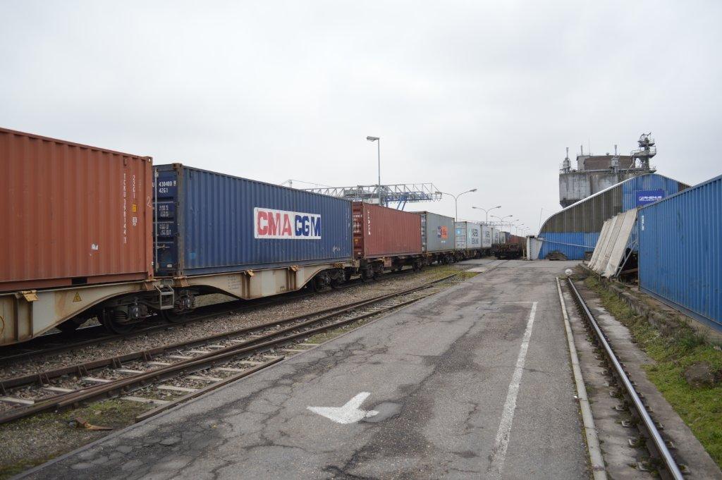 First arrival of the Black Forest Express in Kehl on 01.03.2013