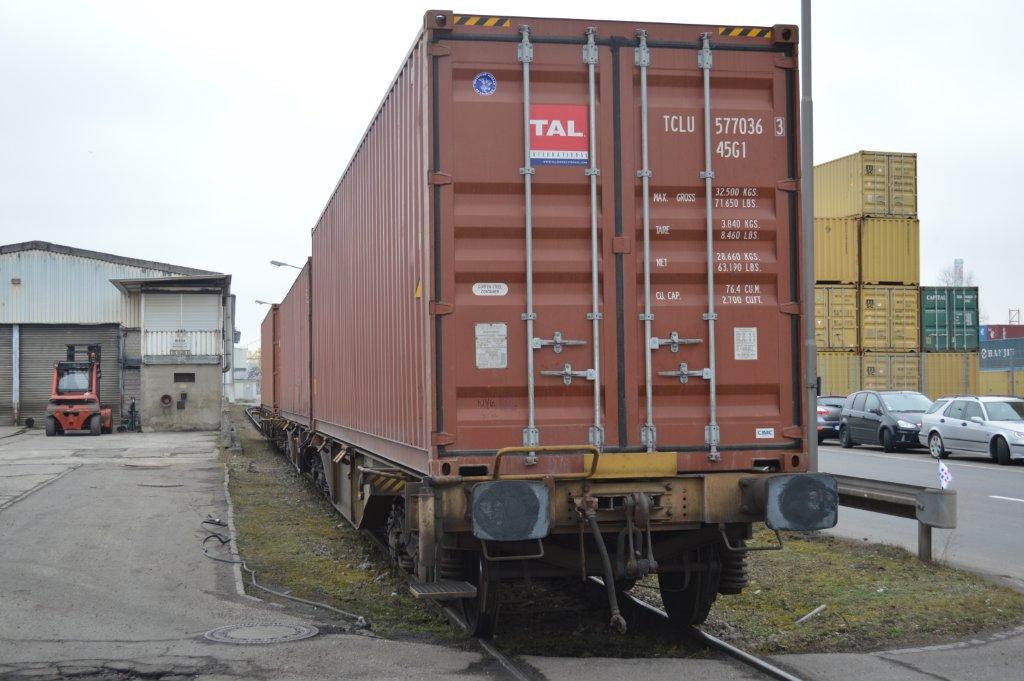 First arrival of the Black Forest Express in Kehl on 01.03.2013