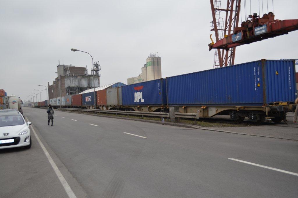 First arrival of the Black Forest Express in Kehl on 01.03.2013