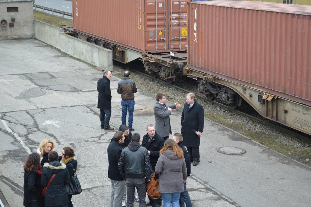 First arrival of the Black Forest Express in Kehl on 01.03.2013